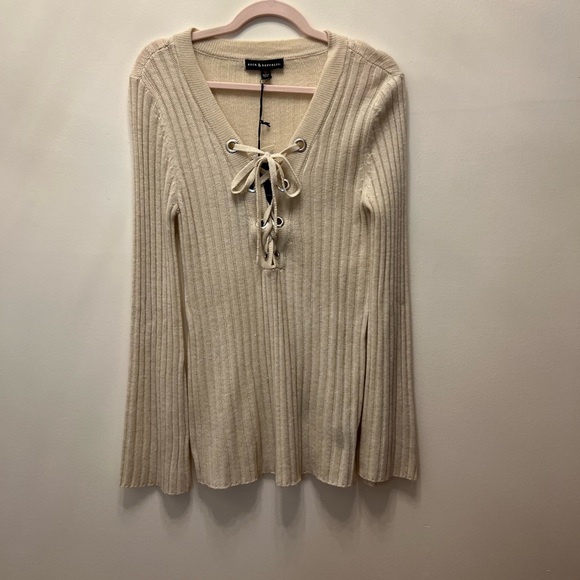 NWT Rock and Republic Medium Ribbed knit sweater - Picture 2 of 7